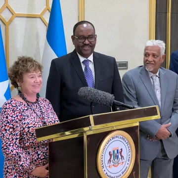 ‘’Catriona Laing Puntland waan ku bogaadinaynaa doorashadii ay qabteen ‘’