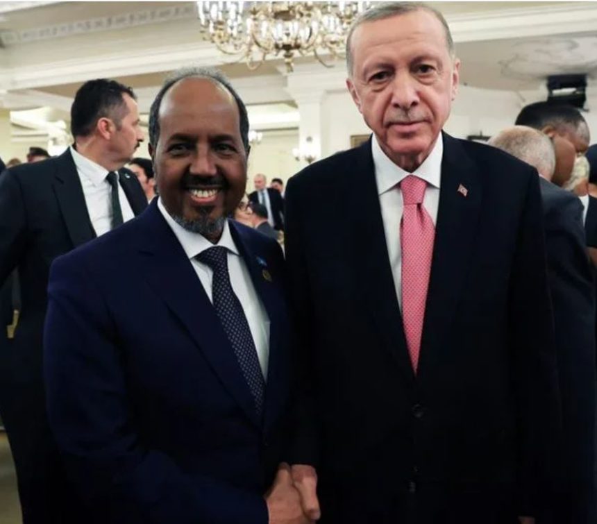 Xasan Sheekh & Erdogan oo wada- hadal gaar ah yeeshay