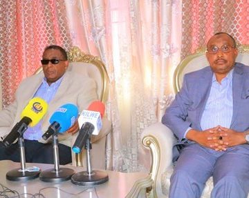 Cabdweli Gaas & Cumar Cabdirashiid oo warmurtiyeed ka soo saaray doorashooyinka Puntland