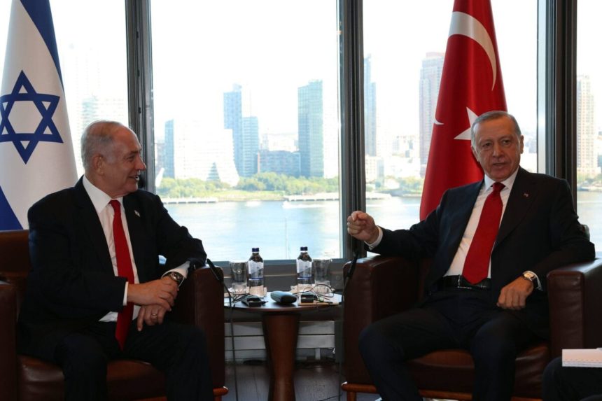 Erdogan iyo Netanyahu oo markii ugu horreysay kulmay