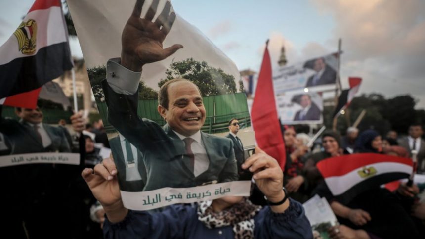 Cabdel Fattaax Al-Sisi ayaa markale ku guuleeystay doorashada madaxweynaha Masar