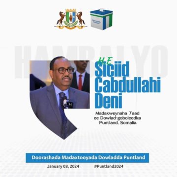 DEG-DEG : Madaxwayne  DENI oo markale hoggaamin doono Puntland.