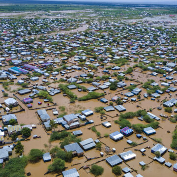 The United Nations donated $3 million to Somalia for fighting the predicted floods