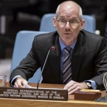 James James Swan oo markale hoggaamin doono howlgalka UNSOM