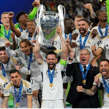Kooxda Real Madrid oo Ku Guuleystay Koobkii 15-aad ee Champions League.