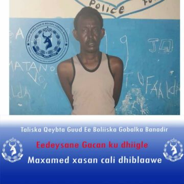 Poolis MUQDISHO : Nin dilay , Hooyadiis & Abtigiisa oo gacanta lagu dhigay.