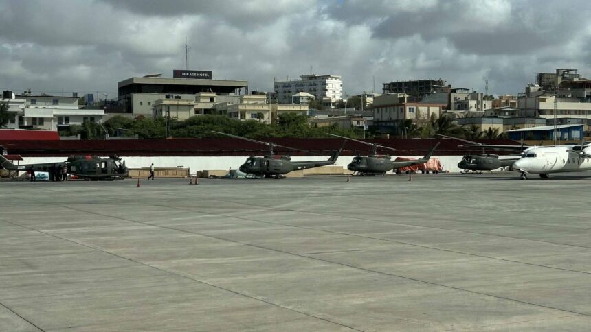 Somalia Receives Four Helicopters from Italy Amid ongoing Dispute with Ethiopia