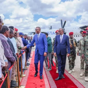 Prime Minister Hamza Receives Warm Welcome in Baidoa