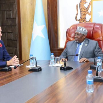 Somali Parliament Speaker Meets British Ambassador to Discuss Bilateral Relations