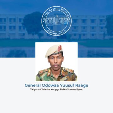 Somalia’s Cabinet appoints Gen. Odowaa as new Army Chief