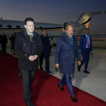 Somali President Arrives in Berlin for Talks with German Chancellor