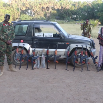 Somali Forces Seize Weapons and Vehicle Destined for Al-Shabaab in Beledweyne