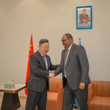 Said Deni, the Chinese ambassador to Somalia, discussed important issues