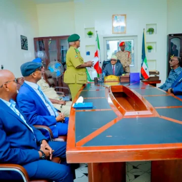 Madaxweyne Ciro oo booqasho ku tagey Taliska ciidanka Asluubta Soomaaliland