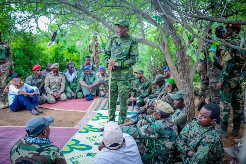 Madaxweyne Lafta-gareen oo booqday furimaha dagaalka