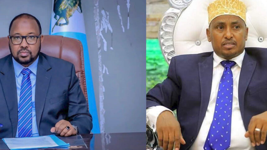 MVI_9973.00_07_56_11.Still001 Cabdulqaadir Firdhiye iyo Abwaan Cabdirashiid oo loo doortay madaxweynaha iyo ku-xigeenkiisa maamulka waqooyi Bari Soomaaliya