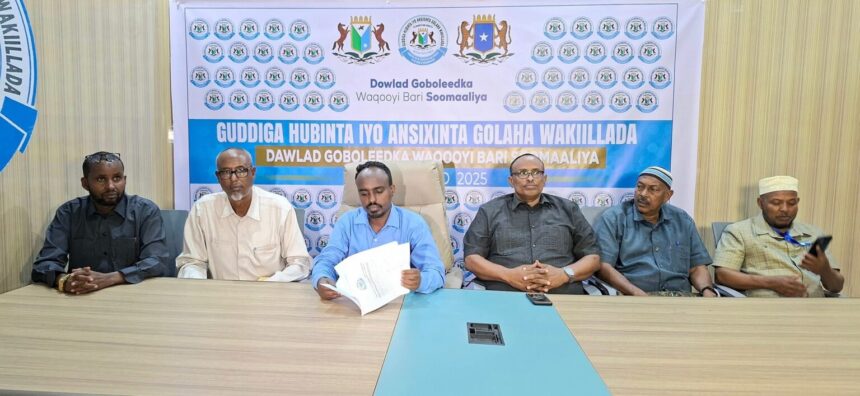 Maamulka cusub ee Waqooyi Bari oo yeeshay Xildhibaanno