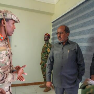 MW Xasan Sheekh oo furay xarunta cusub ee Taliska ciidanka sahanka iyo sirdoonka ee ciidanka xoogga