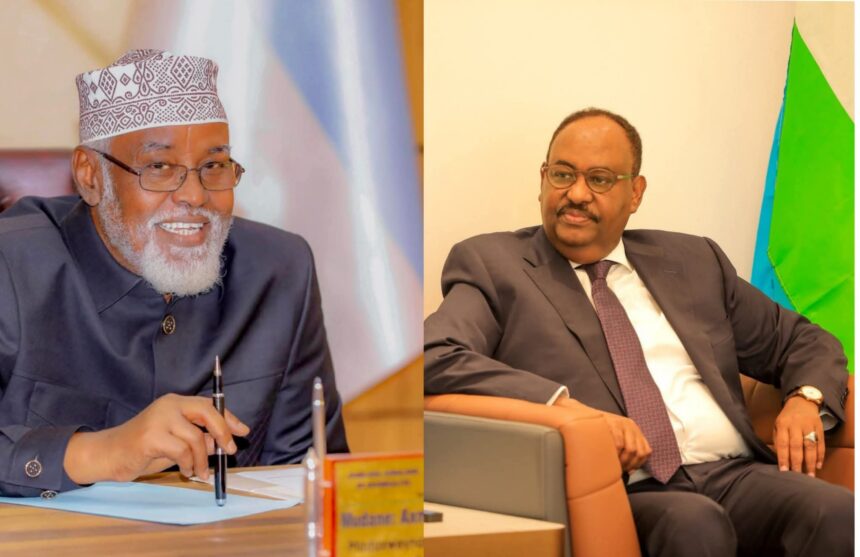 Siciid Deni iyo Axmed Madoobe oo kulan ku leh magaalada Nairobi