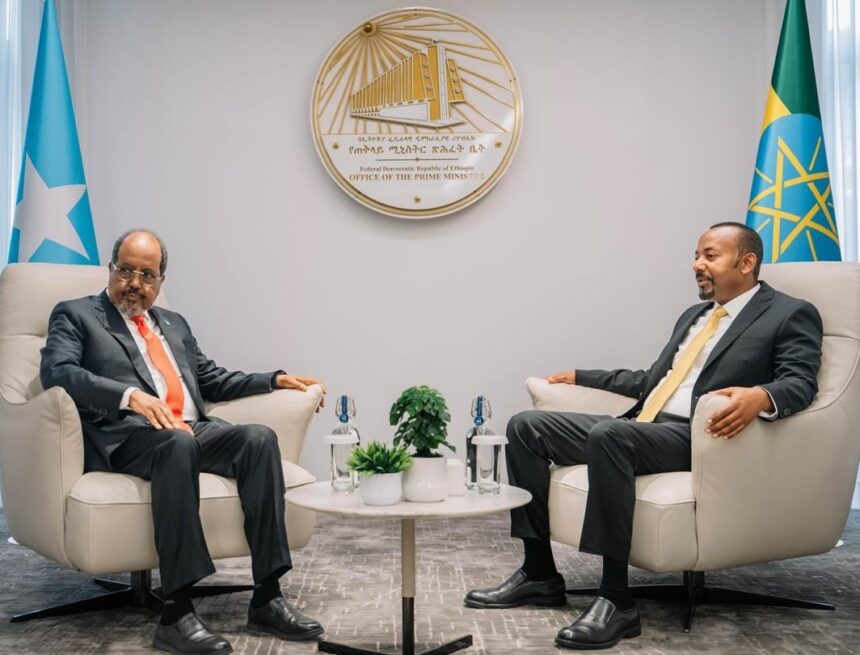 abiy iyo xasan Soomaaliya oo Itoobiya uga tacsiyaysay dad ku dhintay musiibo ka dhacday gobolka Amxaarada