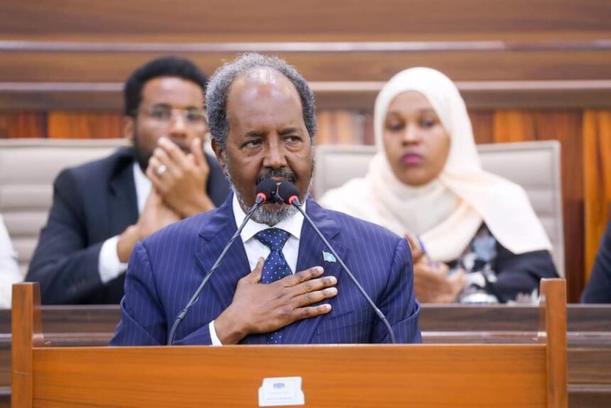 xasan ss Somali President Delays Opening of Parliament’s 7th Session