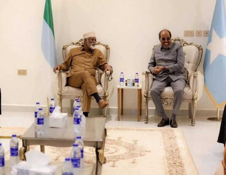 Kulankii koowaad ee madaxweyne Xasan iyo Axmed Madoobe oo natiijo la’aan ku soo dhammaaday