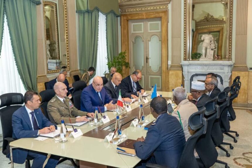 Somalia and Italy Discuss Joint Efforts Against Al-Shabaab and Army Modernization