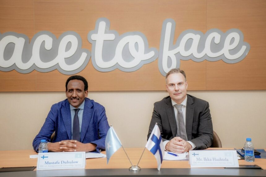 Soomaaliya iyo Finland oo iska kaashanaya xoojinta xiriirka dhanka socdaalka iyo amniga