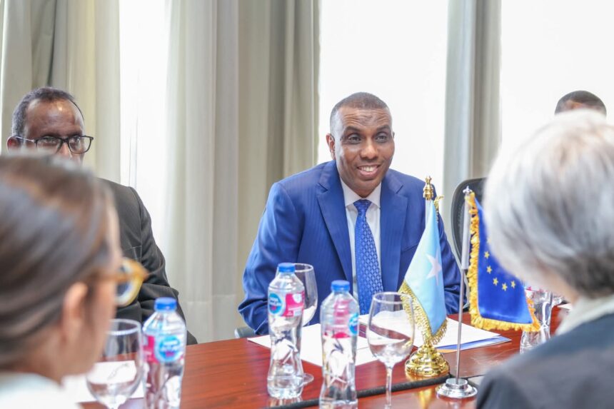 FB_IMG_1760967593120 RW Xamsa oo kulan xasaasi ah la yeeshay wakiilka midowga Yurub u qaabilsan geeska Afrika