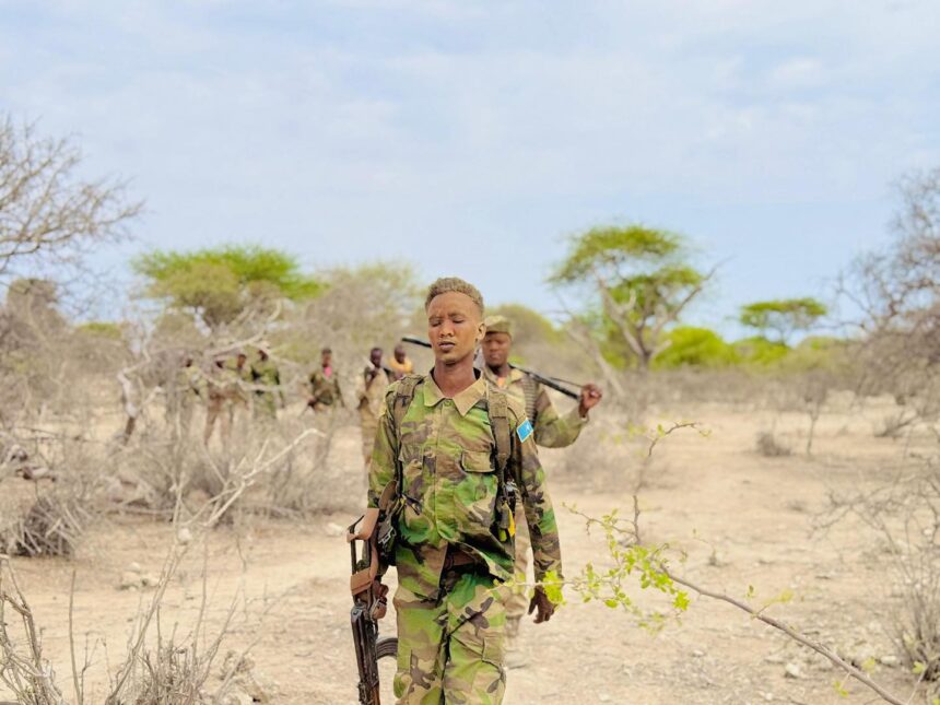 Ciidanka xoogga dalka oo la wareegay degmada Awdheegle