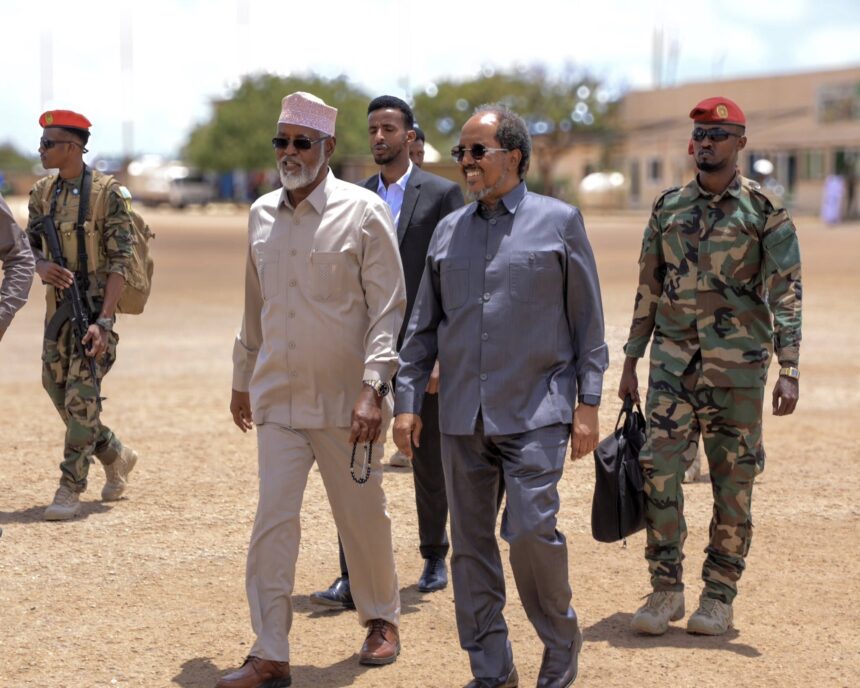 Madaxweyne Xasan Sheekh oo dib ugu soo laabtay Muqdisho, iyo Villa Somalia oo ka hadashay shirkii Kismaayo