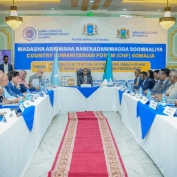 Capture Muxuu ku saabsanyahay Shirka Arrimaha Bani’aadannimada ee ka furmay Jowhar