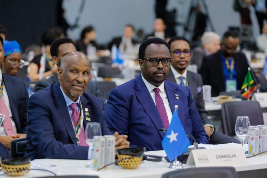 Wefdi ka socda dowladda Soomaaliya oo ka qeyb galay Shirka Caalamiga ah ee Cimilada