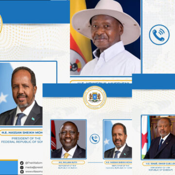 Dowladaha Kenya, Jabuuti, Tanzania iyo Yuganda oo garab istaag u muujiyay Somalia