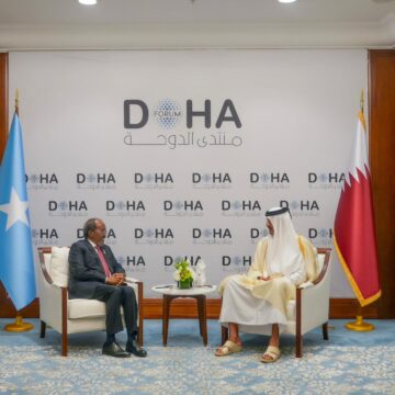 Maxey kawada hadleyn madaxweyne Xasan Sheekh iyo Amiirka dalka Qatar ?