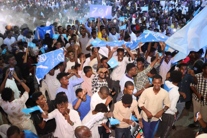 Hundreds Rally in Mogadishu Against Israel’s Reported Recognition of Somaliland