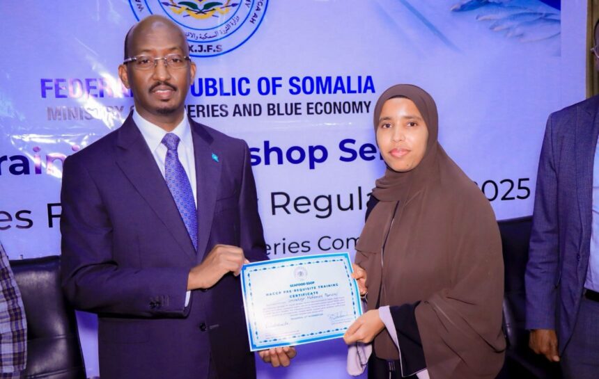 WhatsApp Image 2025-11-30 at 2.14.02 PM Somalia: Fisheries Ministry Launches Data System to Modernise Maritime Industry