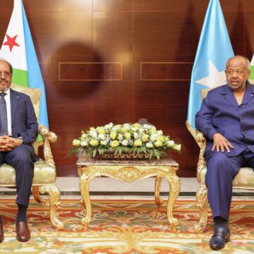 jabuuti iyo somalia Maxey kawada hadleyn madaxweyne Xasan Sheekh iyo dhiggiisa dalka Jabuuti