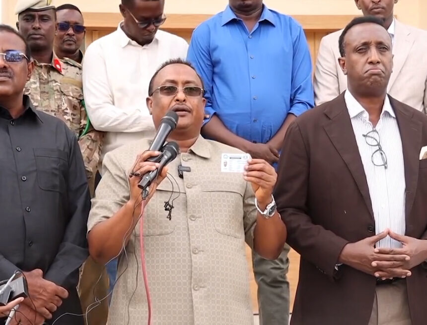 muungaab Guddoomiye Muungaab “Xamar qarax iyo dil waa ka gudubtay ee doorasho qof iyo cod ah haloo dareero”