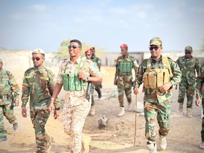 Taliyaha ciidanka dhulka oo abaabul dagaal ka wada Shabeellaha Hoose