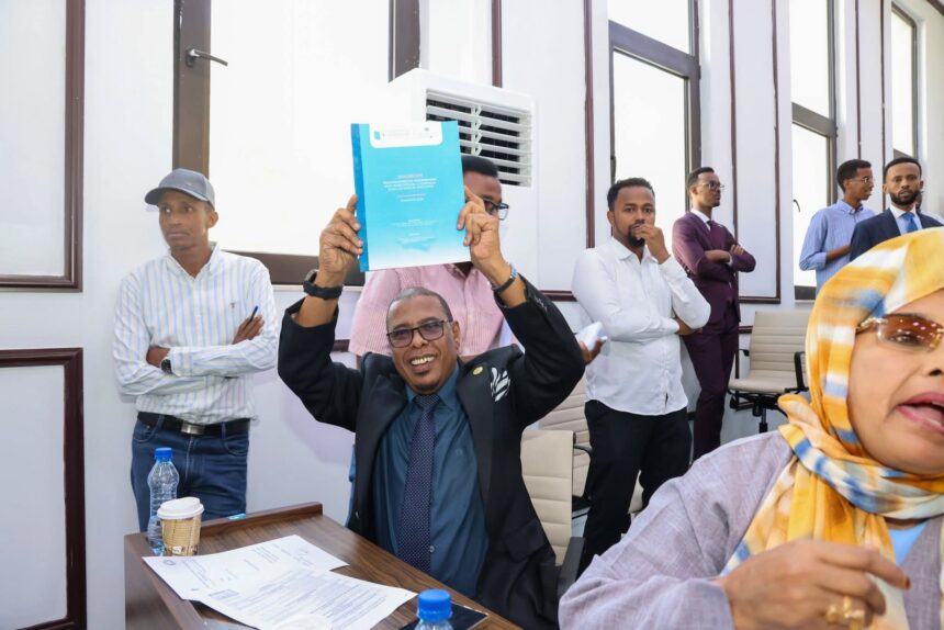 Xildhibaanada oo loo qeybiyay wax ka badalka Dastuurka cutubyada 5 ilaa iyo 9