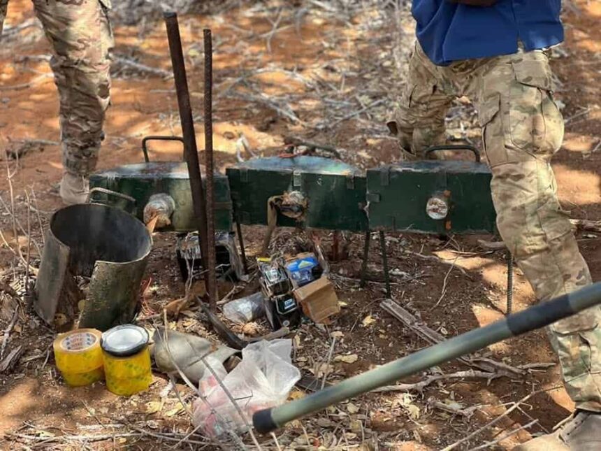 Somali Army Seizes Al-Shabaab Explosives in Middle Shabelle