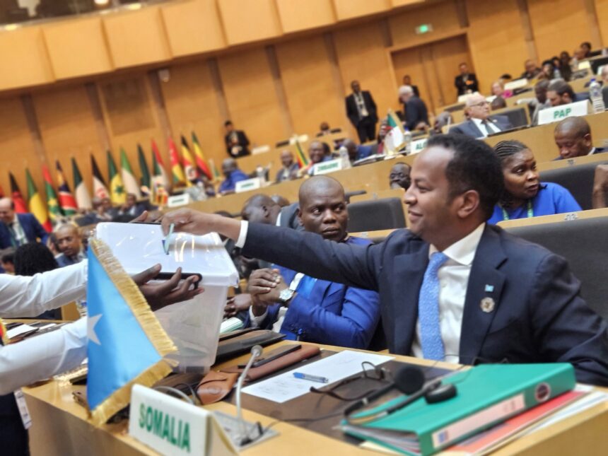 Soomaaliya oo Ku Guuleysatay Doorasho Golaha Nabadda iyo Ammaanka Midowga Afrika