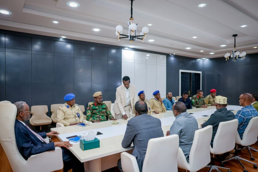 Kulan lagu xoojinayo amniga deegaanada Koonfur Galbeed oo lagu qabtay Baydhabo