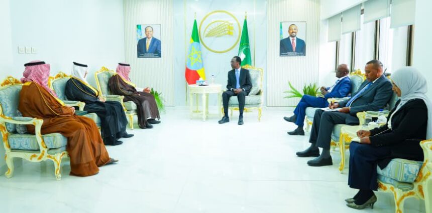 Maxey tahay ujeedka wasiir ku-xigeenka arrimaha dibadda Sacuudiga uu u tagay Itoobiya ?