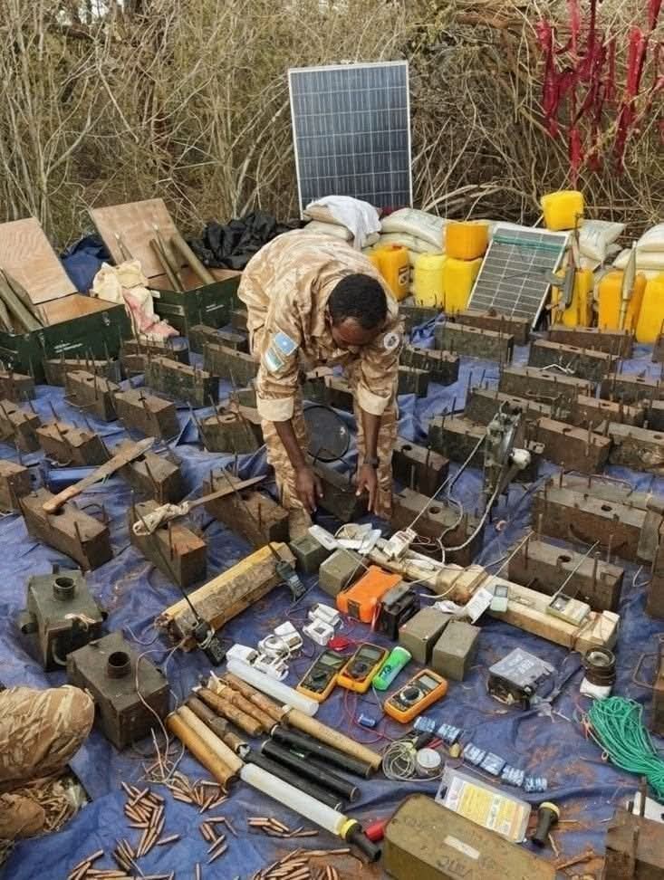 FB_IMG_1771142399754 Ciidamada Jubbaland oo gacanta ku dhigay warshadii qaraxyada ee kooxda AS