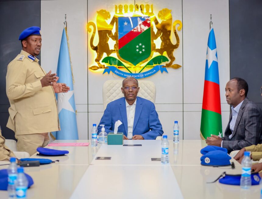 Shir looga hadlay xoojinta amniga deegaanada Koonfur Galbeed oo lagu qabtay Baydhabo