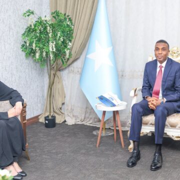 RW Xamsa oo kulan xasaasi ah la qaatay wakiilka hay’adda UNICEF ee Soomaaliya