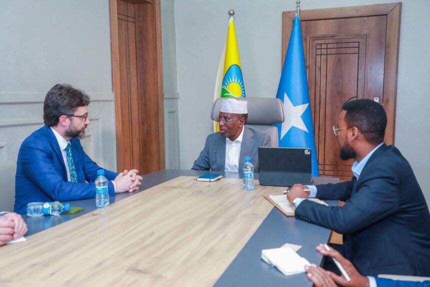 Maxey kawada hadleyn safiirka Turkiga iyo madaxweynihii hore Shariif Sheekh Axmed ?