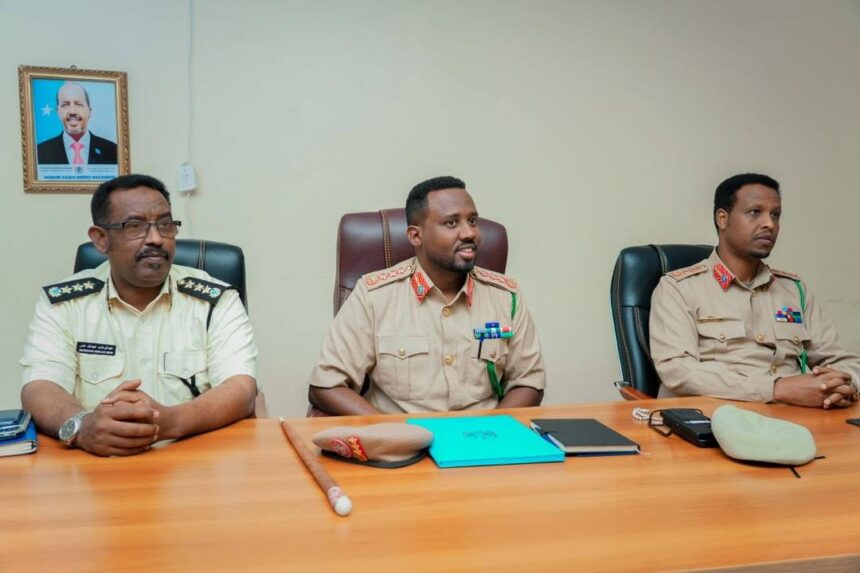 Shir looga hadlay sidii ciidanka xoogga ula wareegi la hayeen Mas’uuliyada amniga kaddib bixi-taanka AUSSOM oo ka dhacay Muqdisho